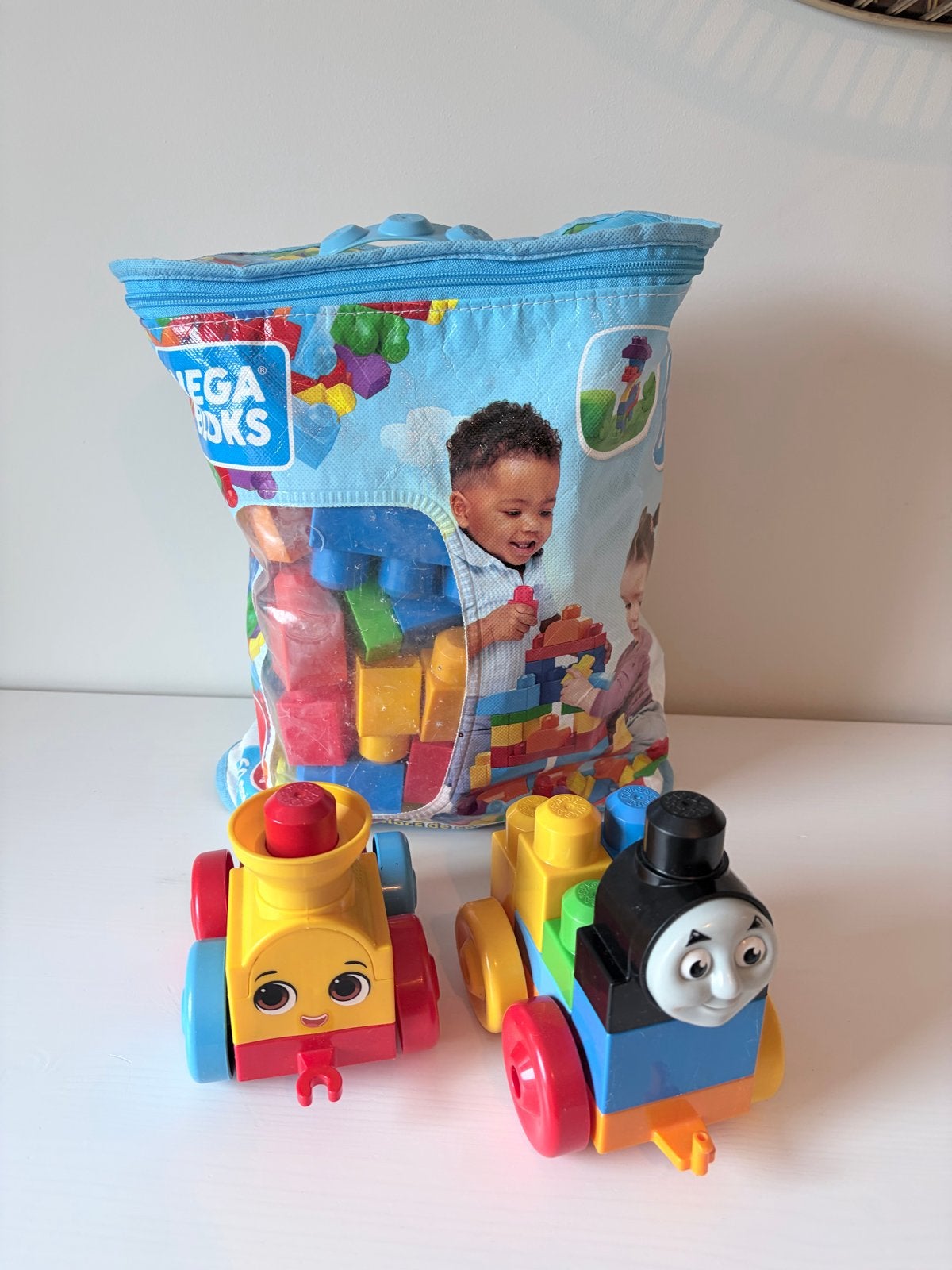 Mega Bloks inclusief ABC trein, Ophalen, Gebruikt, Megabloks