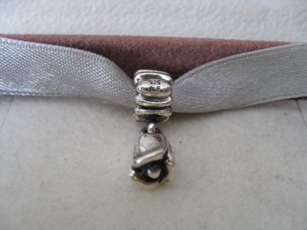 Pandora Bedel Tulp, Sieraden, Tassen en Uiterlijk, Ophalen of Verzenden, Nieuw, Zilver, Pandora