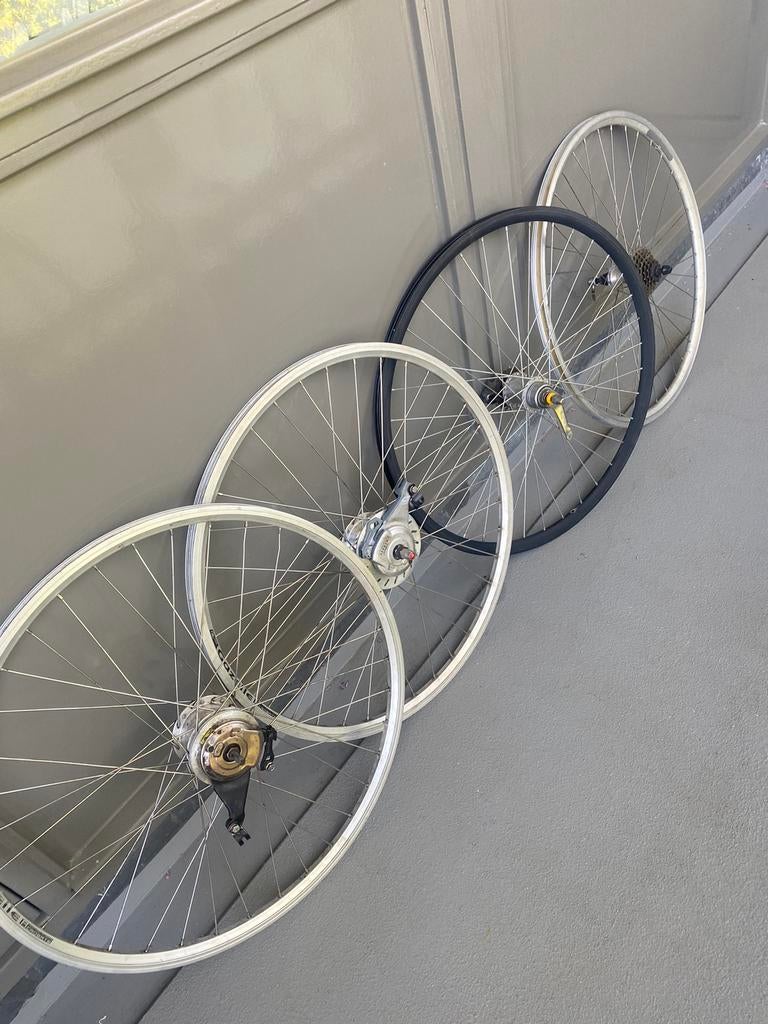 28 inch fiets achterwielen 7 versnellingen in perfecte staat, Fietsen en Brommers, Fietsonderdelen, Ophalen, Gebruikt