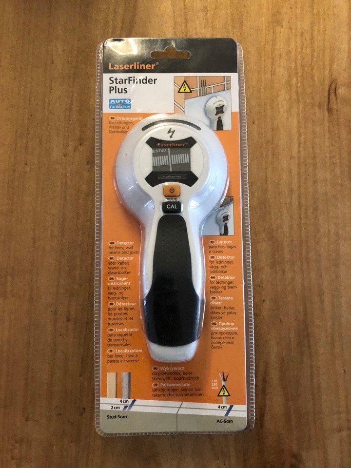 Laserliner Starfinder Plus elektronische scanner/detector, Doe-het-zelf en Verbouw, Ophalen of Verzenden, Nieuw
