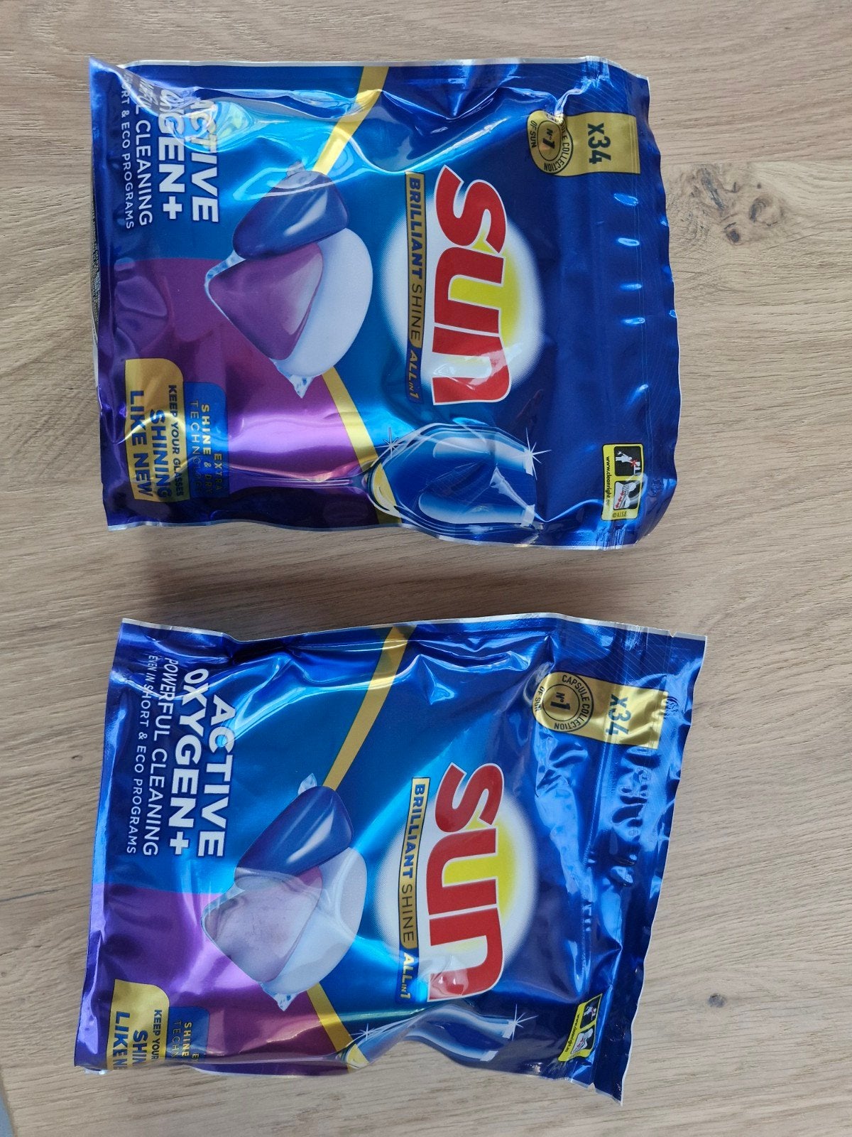 Sun All-in-1 vaatwastabletten - 2x34 stuks, Ophalen