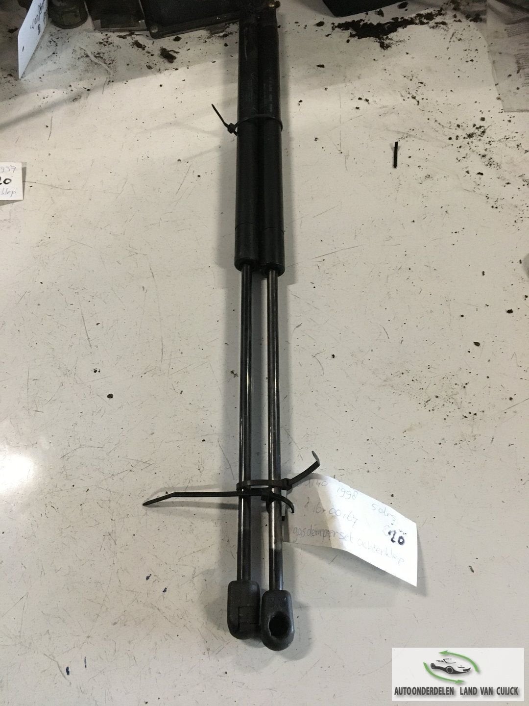 Mercedes A140 Gasveren  set achterklep, Gebruikt, -, -, Ophalen of Verzenden