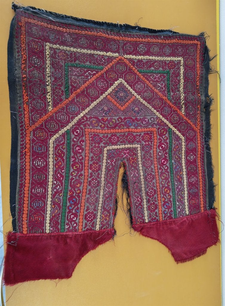 kleding antiek borst panel palestinian thobe bethlehem dress, Ophalen of Verzenden, Dames