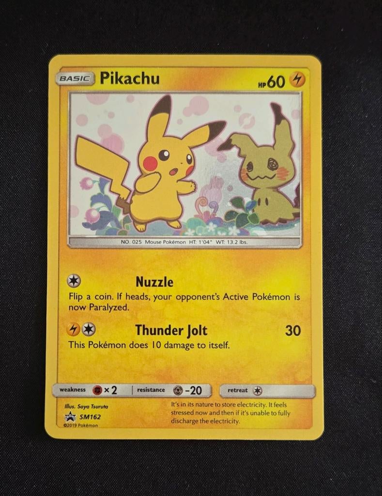 Pokémon Pikachu Kaart SM162, Ophalen of Verzenden