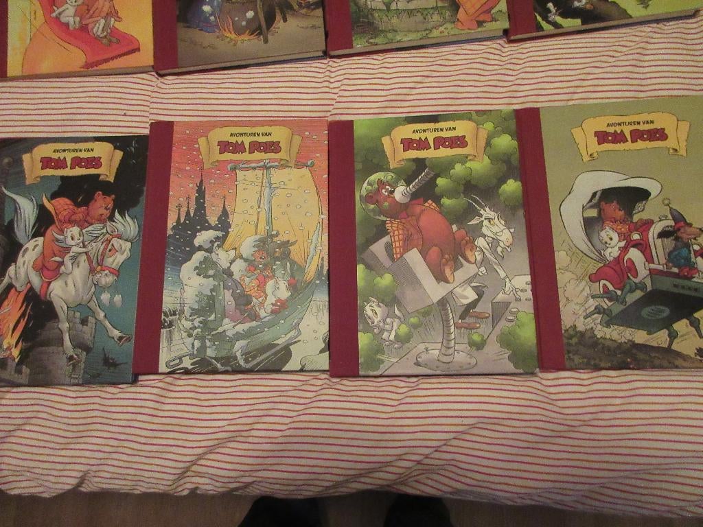 Avondturen van Tom Poes 8 delen als nieuw, Boeken, Marten Toonder, Ophalen of Verzenden, Zo goed als nieuw, Meerdere stripboeken
