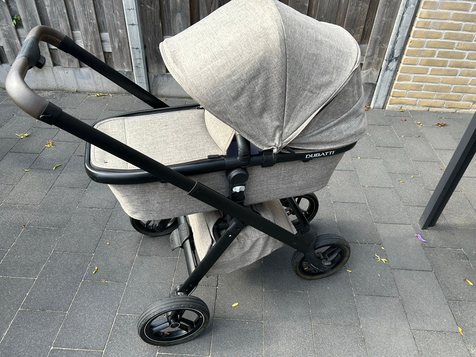 Dubatti One kinderwagen met reiswieg en peuter zitje, Kinderen en Baby's, Gebruikt, Combiwagen, Met reiswieg, Ophalen