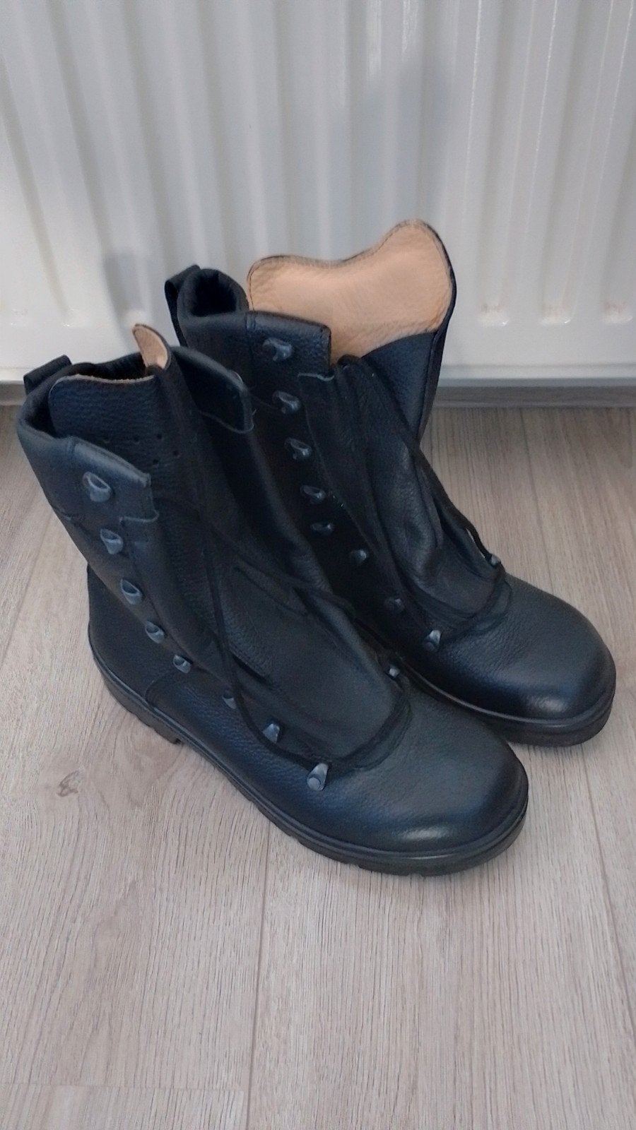 Nieuwe zwarte legerkistjes - Maat 42, Ophalen, Nieuw, Zwart, Boots