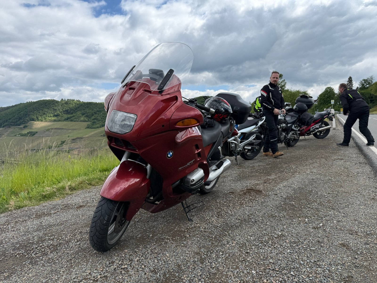 BMW R1100RT met kofferset en TomTom Rider 400, 1085 cc, 2 cilinders, Motorrijbewijs A, Particulier