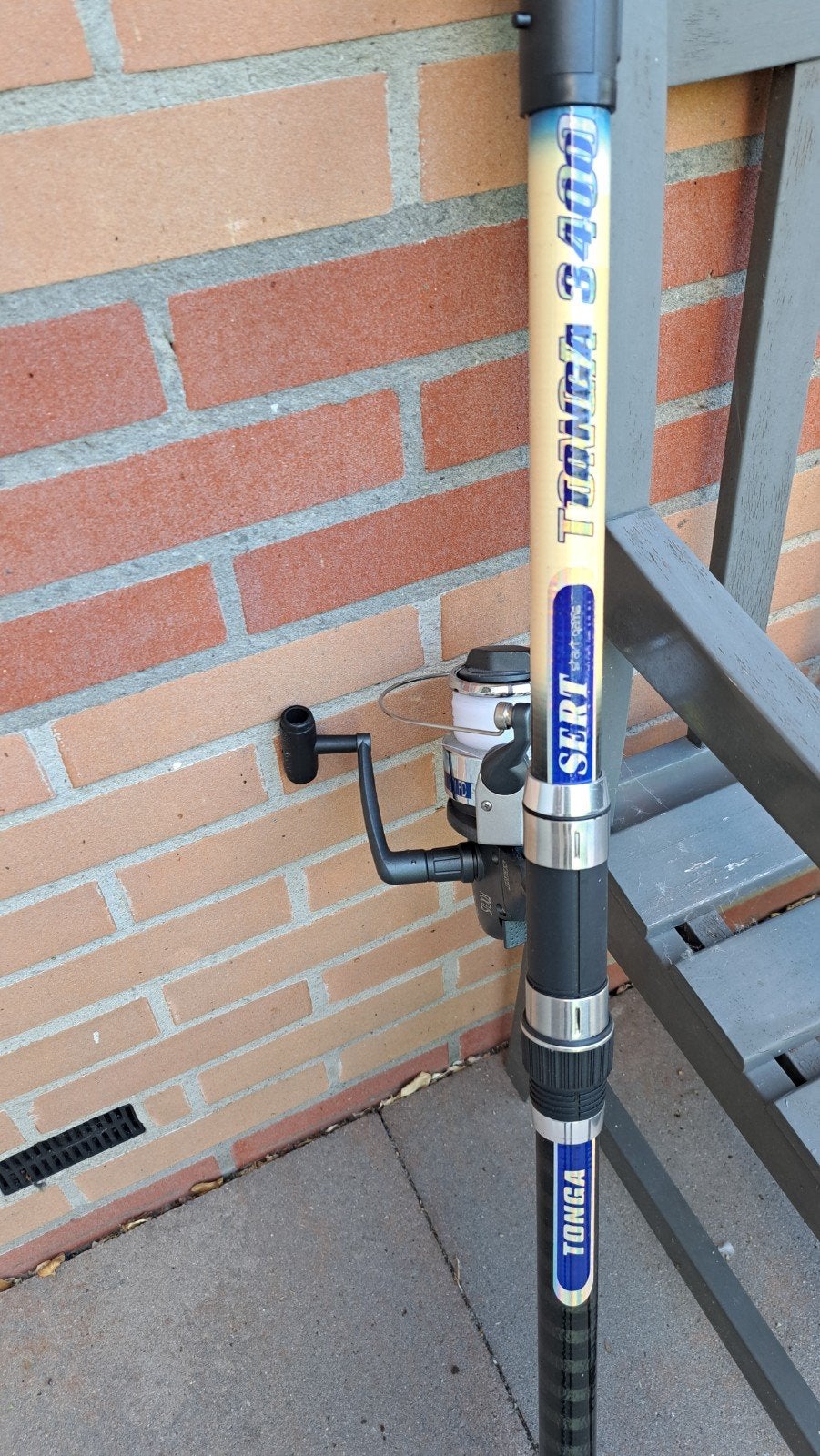 ** SERT Tonga 3400 telescopische hengelset, Watersport en Boten, Ophalen, Zo goed als nieuw, Werphengel