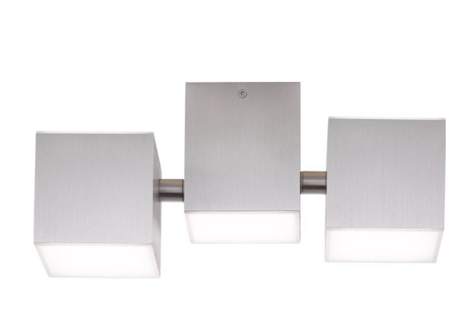 AEG Gillan LED plafondlamp 5vlammig alu | 5x3W LED draaibaar, Huis en Inrichting, Lampen | Plafondlampen, Ophalen of Verzenden