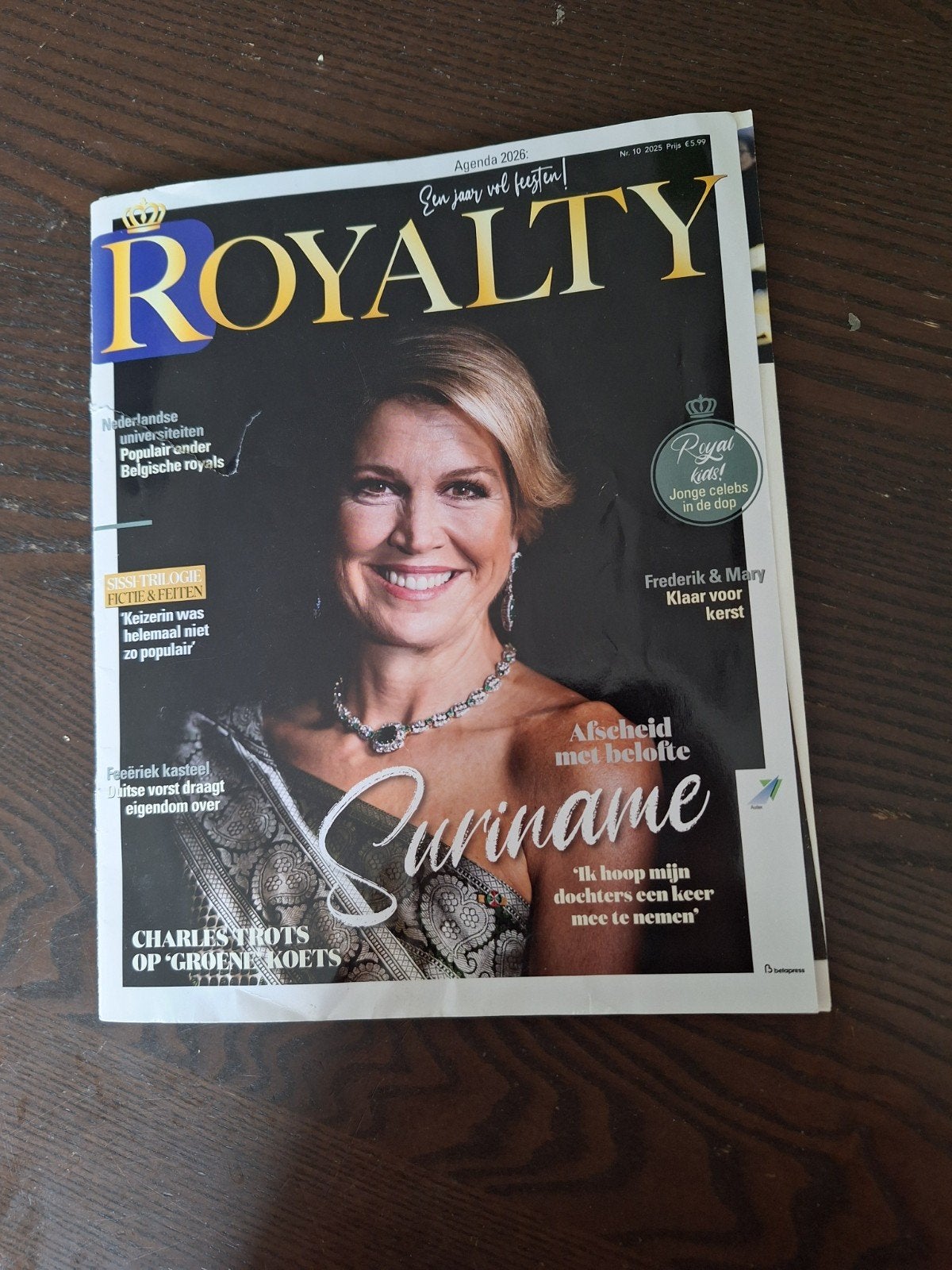 Royalty Magazine en Koningin Máxima 50 Jaar Boekje, Ophalen of Verzenden, Gebruikt, Nederland, Tijdschrift of Boek