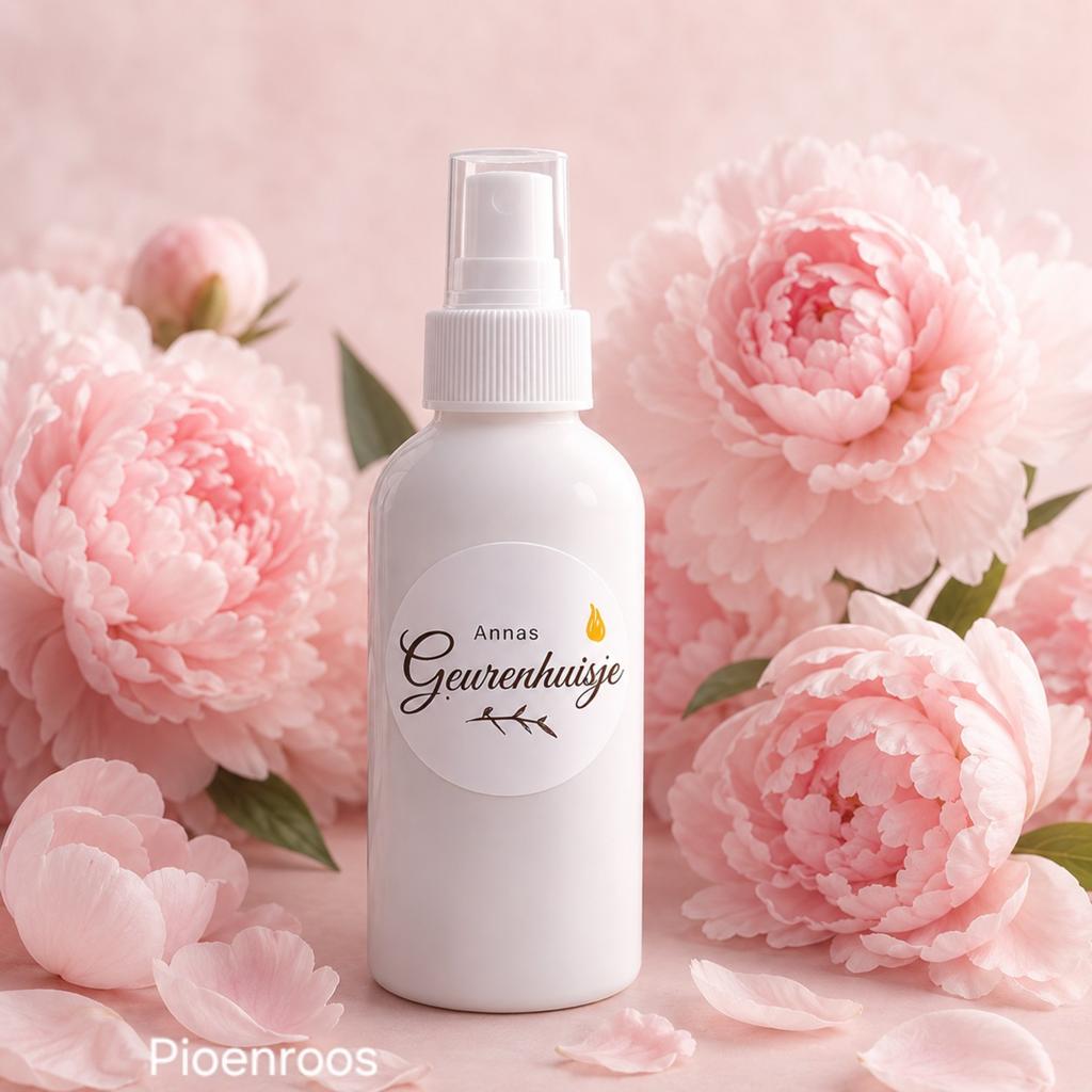 Roomspray Pioenroos handmade 🌸, Ophalen of Verzenden, Nieuw