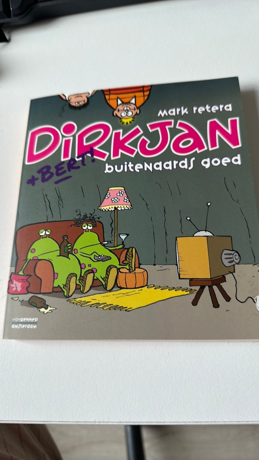 Mark Retera - Dirkjan buitenaards goed, Boeken, Stripboeken, Eén stripboek, Mark Retera, Nieuw, Ophalen of Verzenden