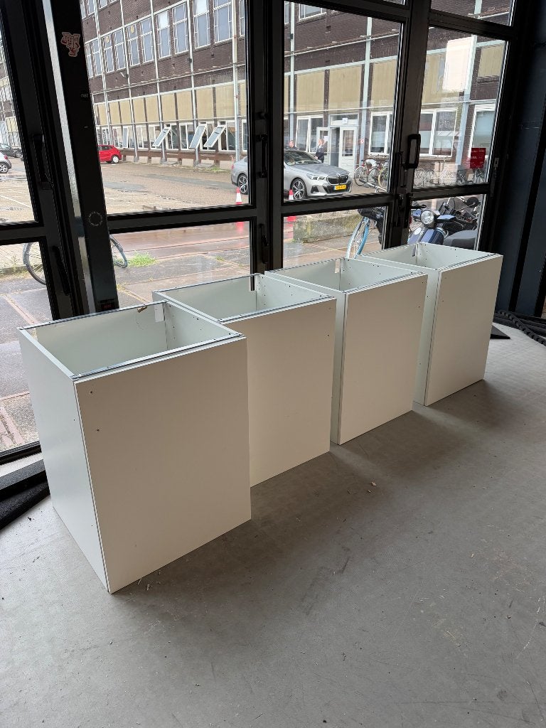 IKEA METOD KASTEN, Ophalen, Wit, 50 tot 100 cm, Zo goed als nieuw