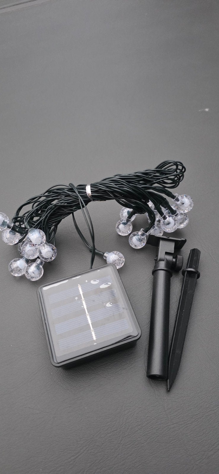 Solar LED Lichtslinger - Sfeervolle Verlichting voor Buiten, Zonne-energie, Kunststof, Verzenden, Minder dan 50 watt