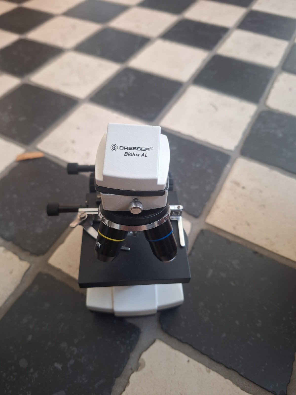 Bresser Biolux AL Microscoop met Koffer, Ophalen of Verzenden, Gebruikt, 400x tot 1000x, Biologische microscoop