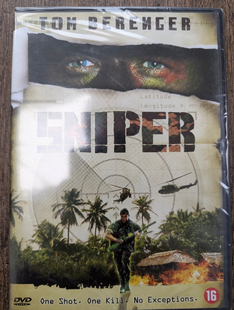 Sniper DVD - Actiethriller met Tom Berenger (Nieuw), Vanaf 16 jaar, Ophalen of Verzenden, Nieuw in verpakking, Actiethriller