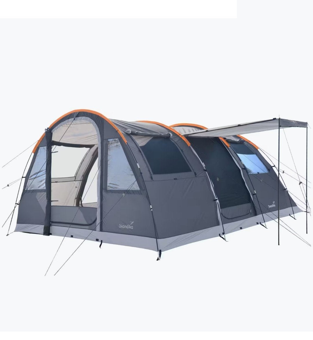 Skandika Gotland 4 sleeper tunneltent, Ophalen of Verzenden, Zo goed als nieuw, Tot en met 4