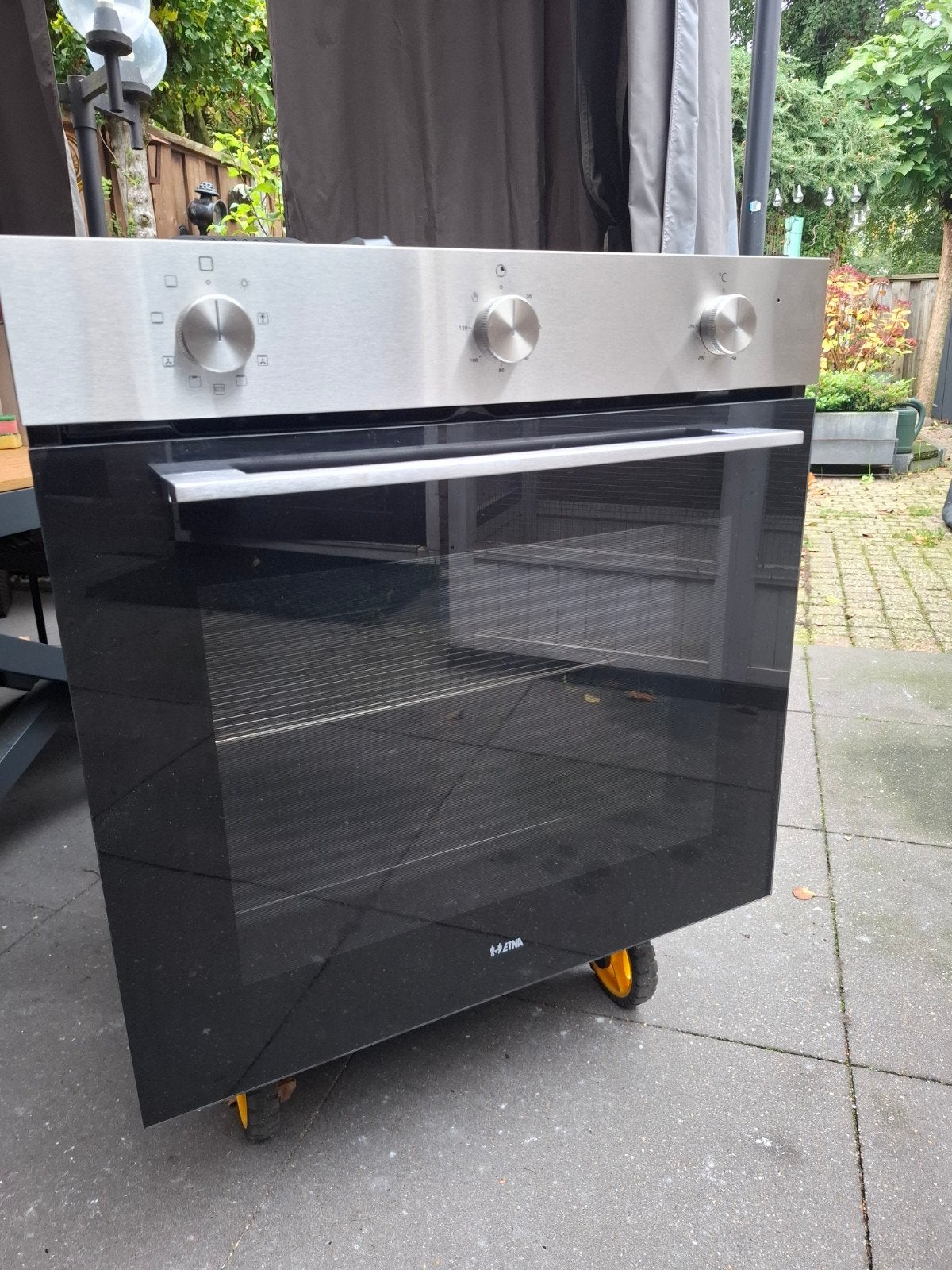 Etna OM265RVS Inbouw Oven - Zo goed als nieuw, Witgoed en Apparatuur, Ophalen, Oven, Zo goed als nieuw, Inbouw