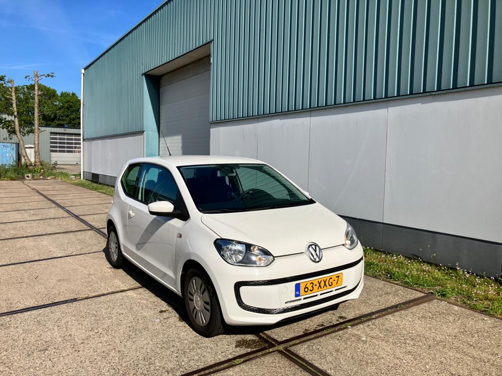 Volkswagen up! 1.0 44KW 2012 Wit, Voorwielaandrijving, 840 kg, 4 stoelen, Wit