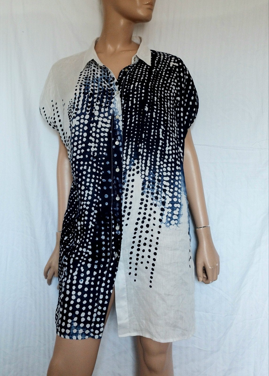 PUNT ROMA LINNEN Blouse,  Maat XL, Kleding | Dames, Blouses en Tunieken, Ophalen, Zo goed als nieuw, Maat 46/48 (XL) of groter