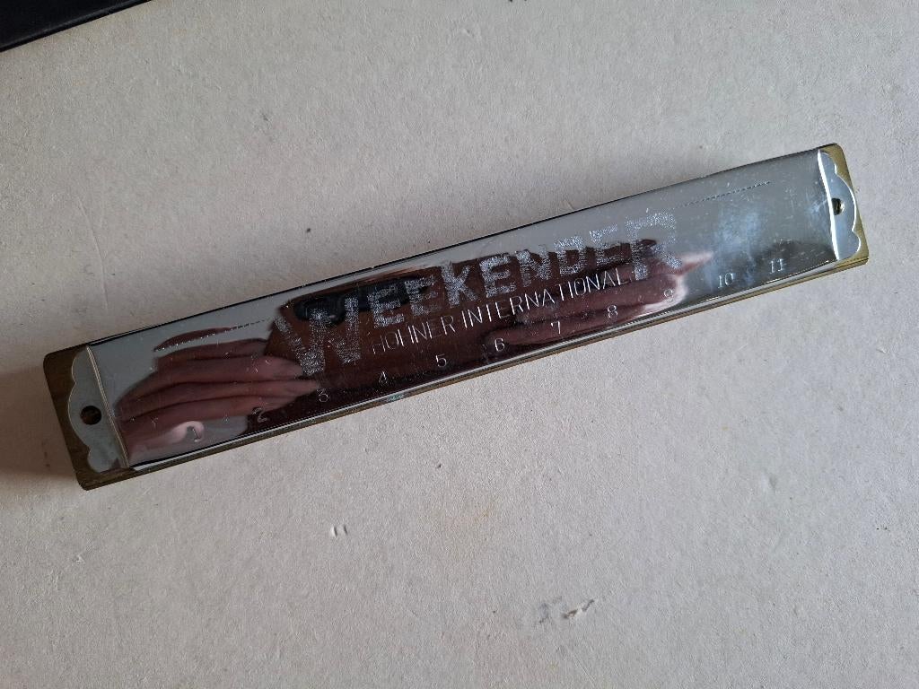 mondharmonica Hohner Weekender, Ophalen of Verzenden, Zo goed als nieuw
