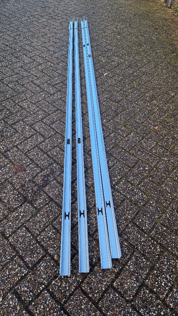 Metal stud profiel, stuc profiel 3500 x 50 x 50, Ophalen, Nieuw, 250 mm of meer, Overige typen
