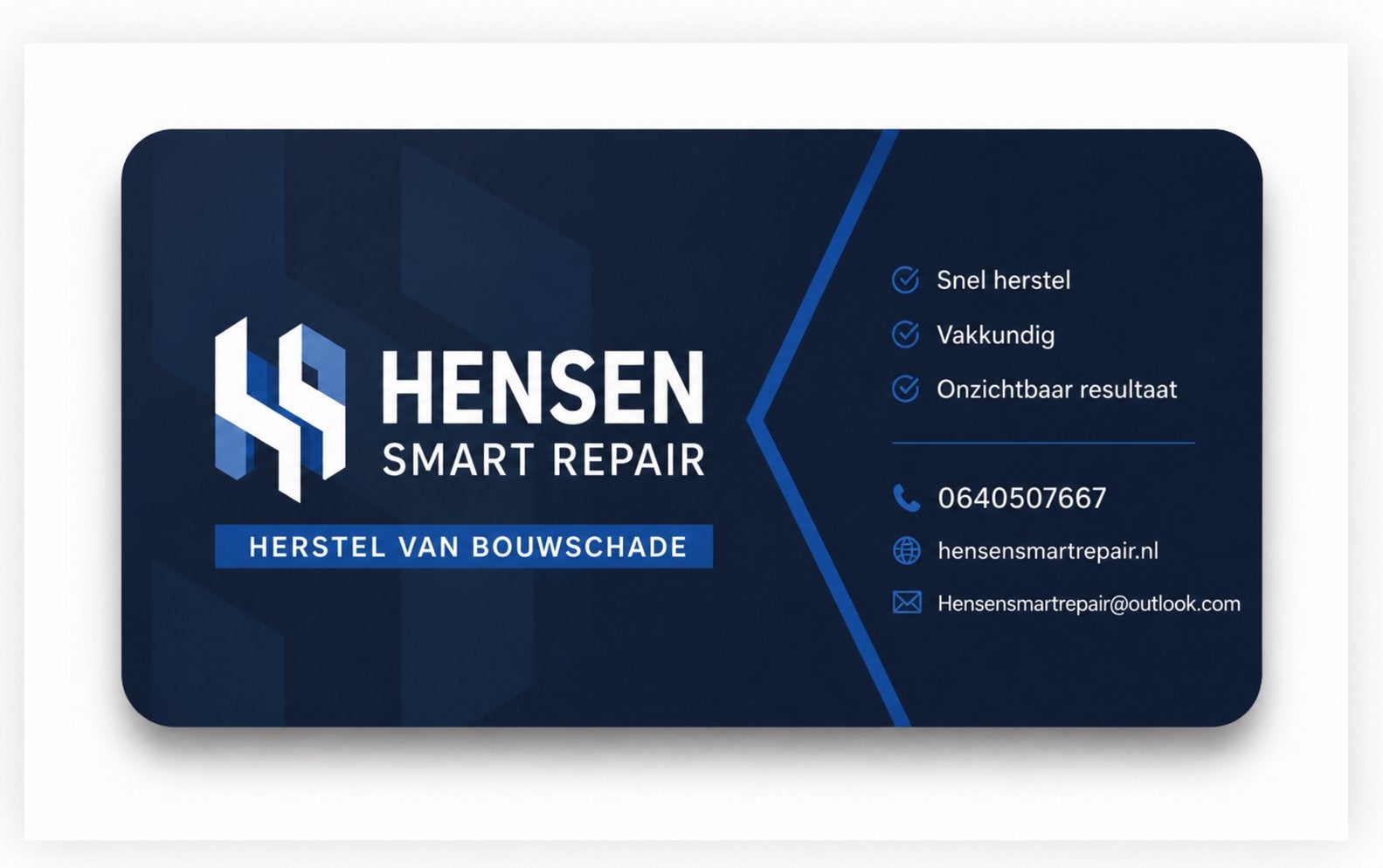 Schade? Wij herstellen het vakkundig!