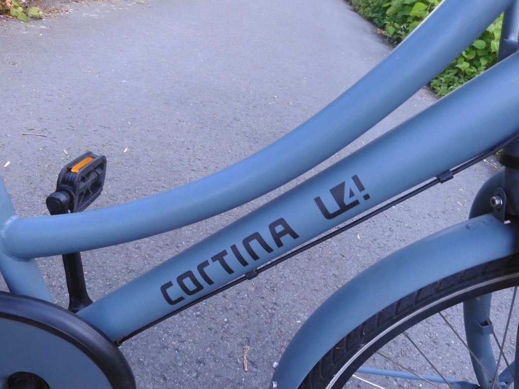 Mooie 24 " Mouse Grey  Cortina U4 met 3 versnellingen, Terugtraprem, 24 inch, Versnellingen, Niet ingevuld