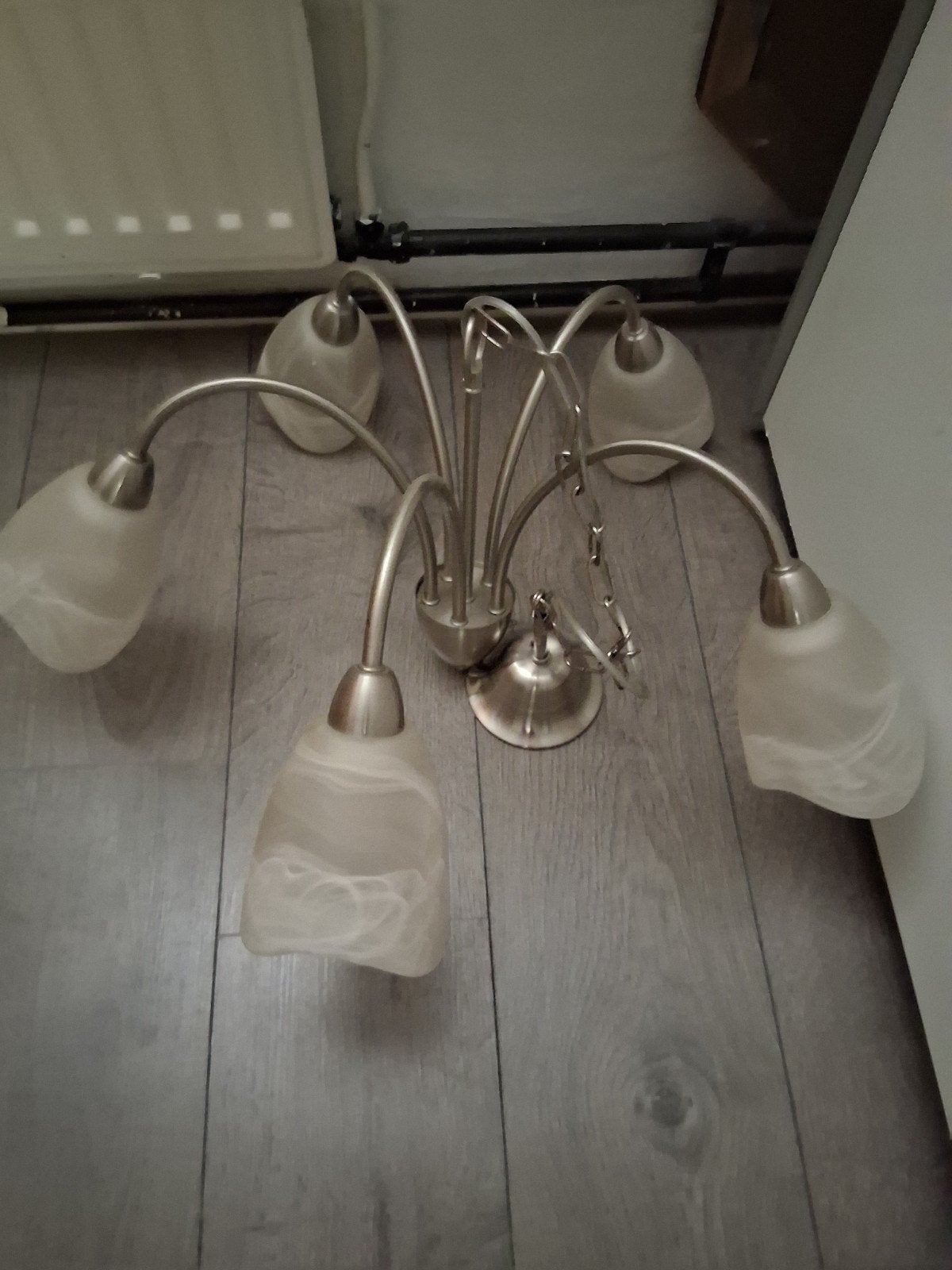 Nieuwe hanglamp
spaarlampen er bij, Ophalen, Nieuw