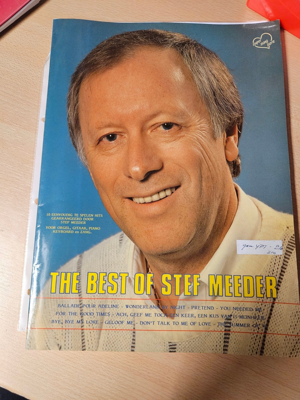 Het Beste van Stef Meeder - Muziekboek, Muziek en Instrumenten, Bladmuziek, Gebruikt, Piano, Ophalen of Verzenden, Artiest of Componist