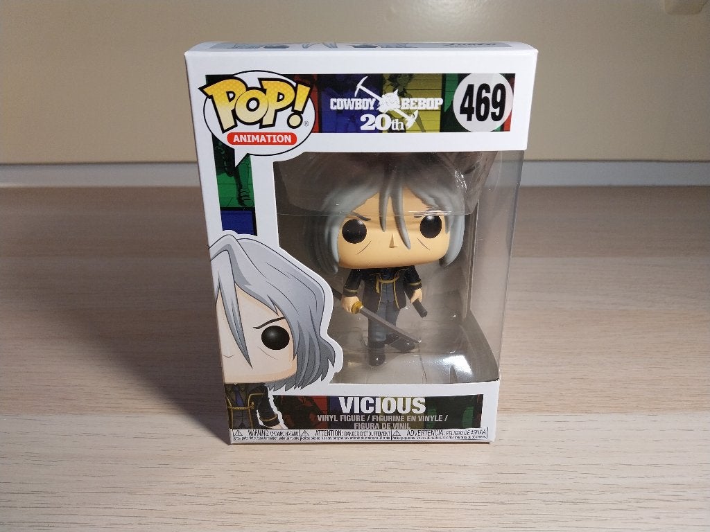 Funko Pop - 469 Vicious - COWBOY BEBOP 20th, Verzenden, Zo goed als nieuw