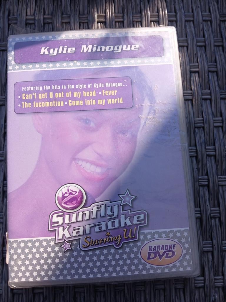 Kylie Minogue Sunfly Karaoke DVD, Ophalen of Verzenden