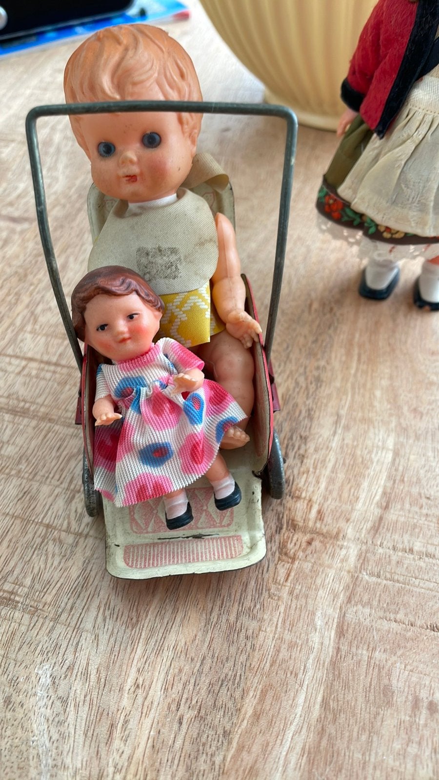 Blikken poppenwagen, Ophalen of Verzenden