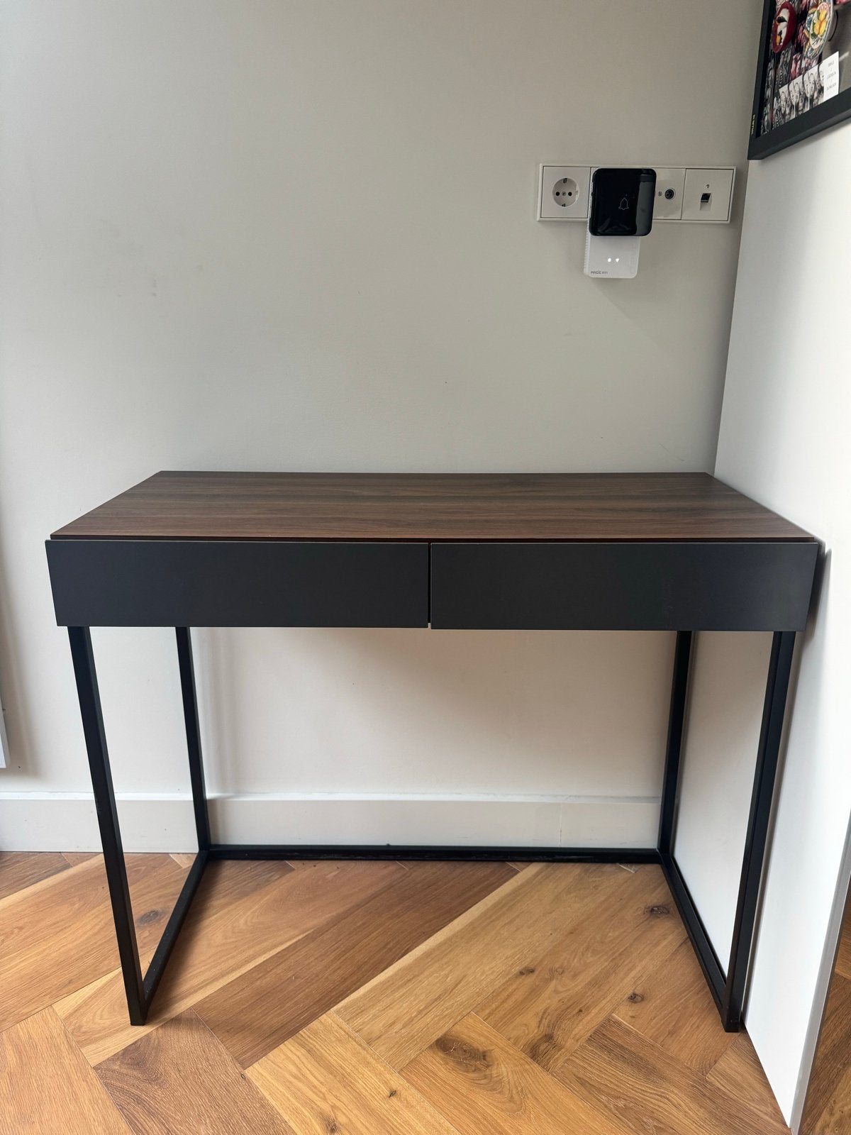 Modern bureau met lades van Made, Ophalen, Gebruikt, Bruin, Overige merken
