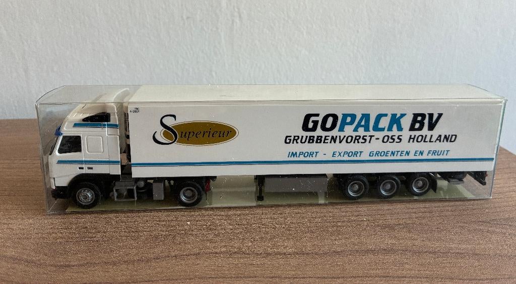 Gopack Volvo 53275 AWM, Hobby en Vrije tijd, Modelauto's | 1:87, Ophalen of Verzenden, Zo goed als nieuw, Bus of Vrachtwagen, AWM