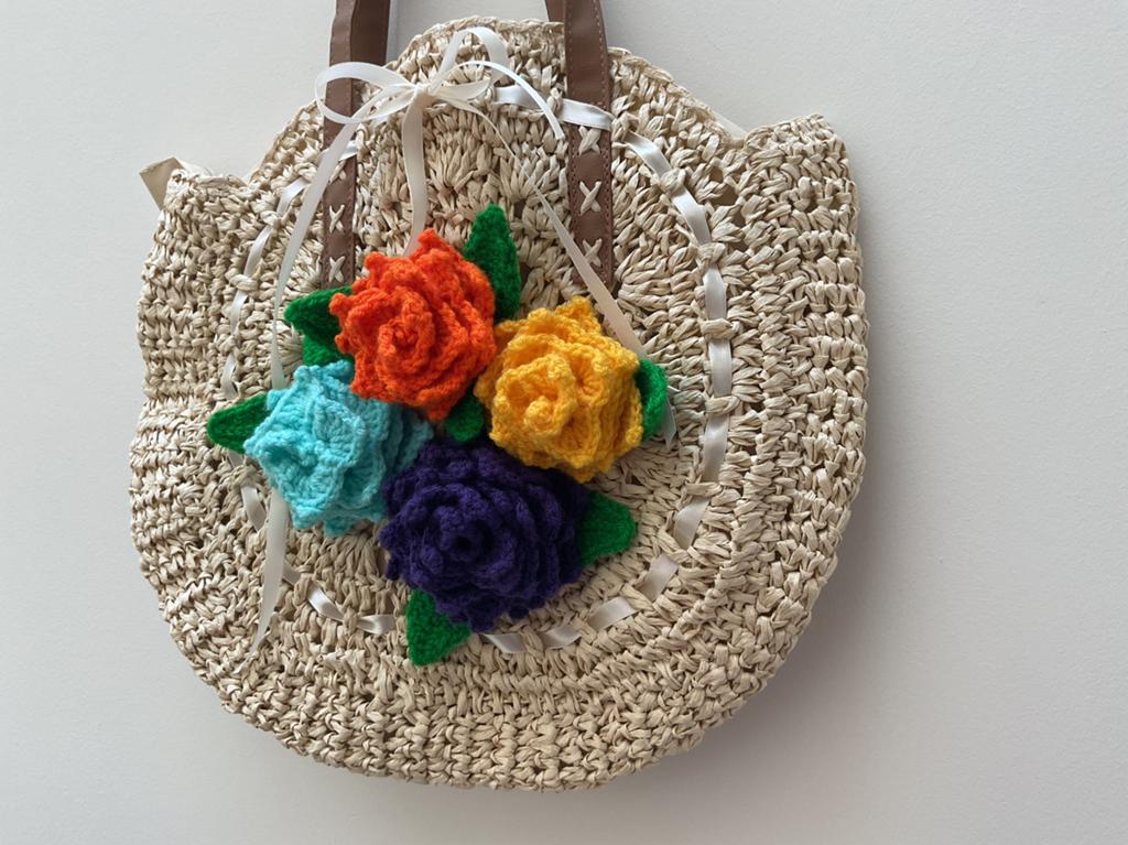 Schoudertas Love all Roses, made By Anne. Nieuw!, Verzenden, Nieuw, Overige kleuren, Overige merken