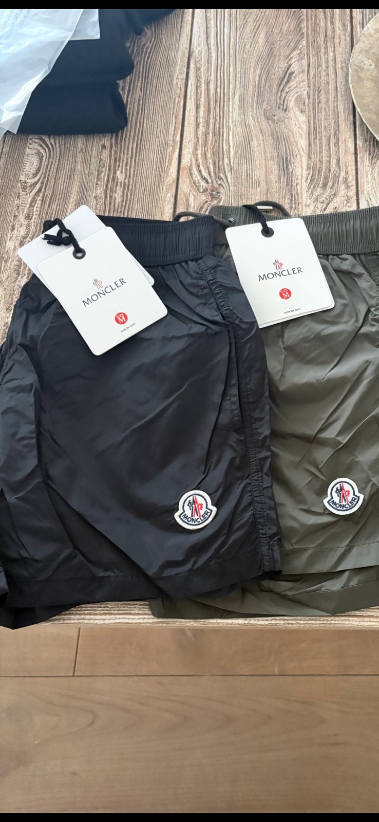 moncler zwembroek maatje s, Ophalen of Verzenden, Zo goed als nieuw, Zwart