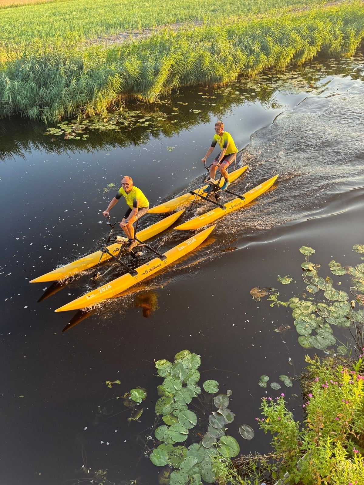 Waterfiets Chiliboat - 3 stuks compleet, Ophalen, Gebruikt