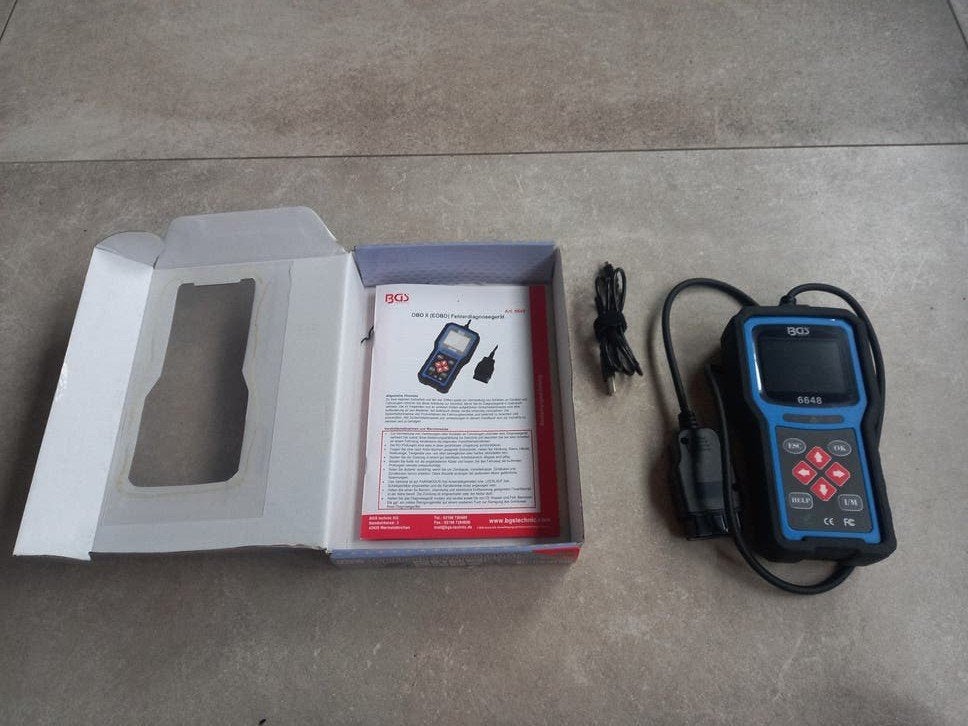 BGS Technic 6648 OBD2/EOBD Foutcodelezer, Ophalen of Verzenden, Zo goed als nieuw