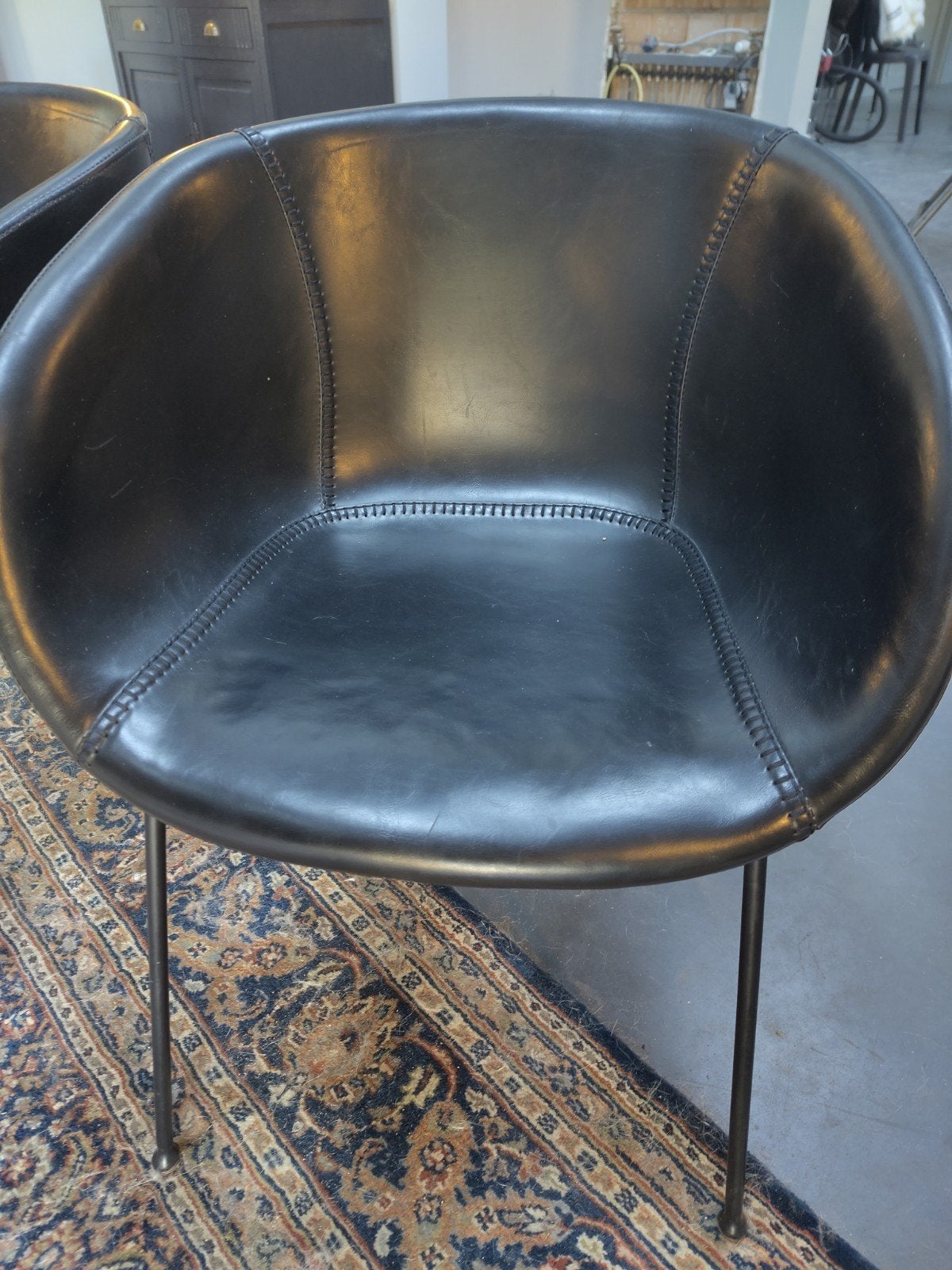 Zuiver Feston eettafelstoelen zwart, Ophalen, Zo goed als nieuw, Zwart, Overige materialen