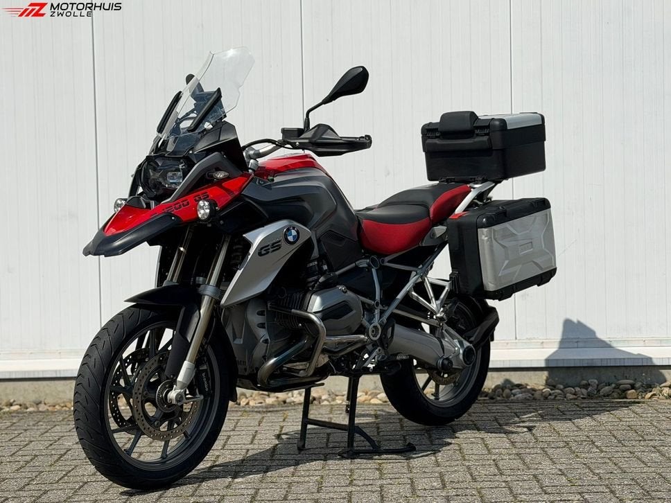 BMW R 1200 GS (bj 2015) 3-delige vario koffer set, 2 cilinders, Motorrijbewijs A, Bedrijf, Meer dan 35 kW