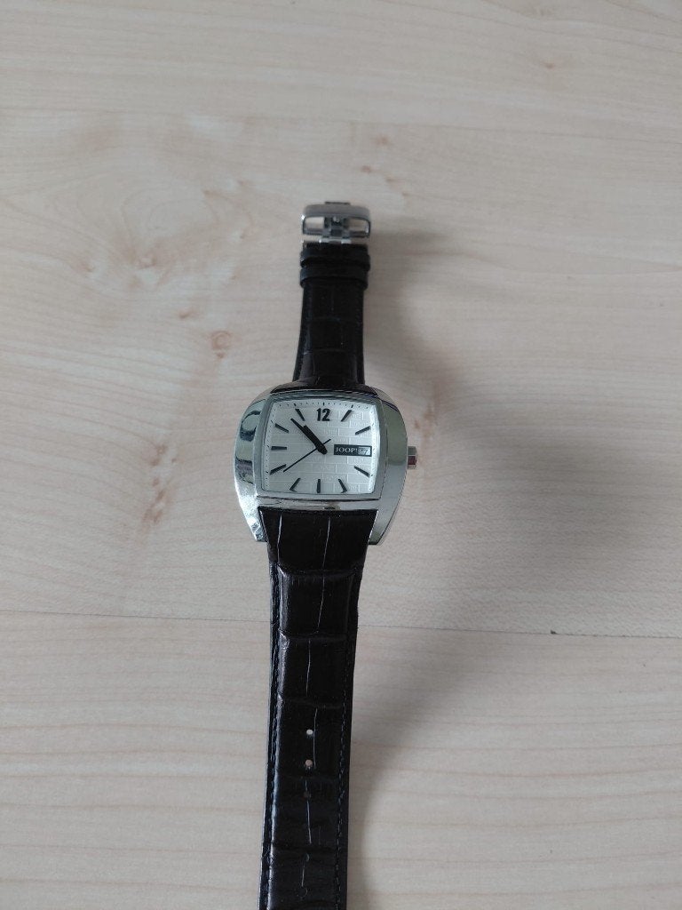 Joop Mannen Horloge - model JP100501F01 - Zwart, Ophalen of Verzenden, Zo goed als nieuw, Leer, Overige merken
