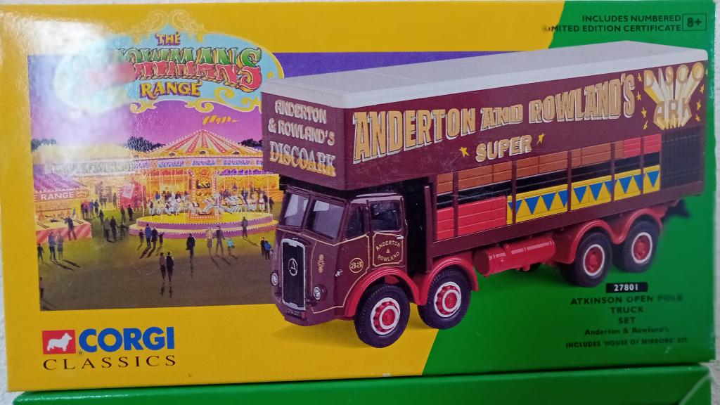 Corgi  fun fair, Hobby en Vrije tijd, Modelauto's | 1:43, Ophalen, Nieuw, Bus of Vrachtwagen, Corgi