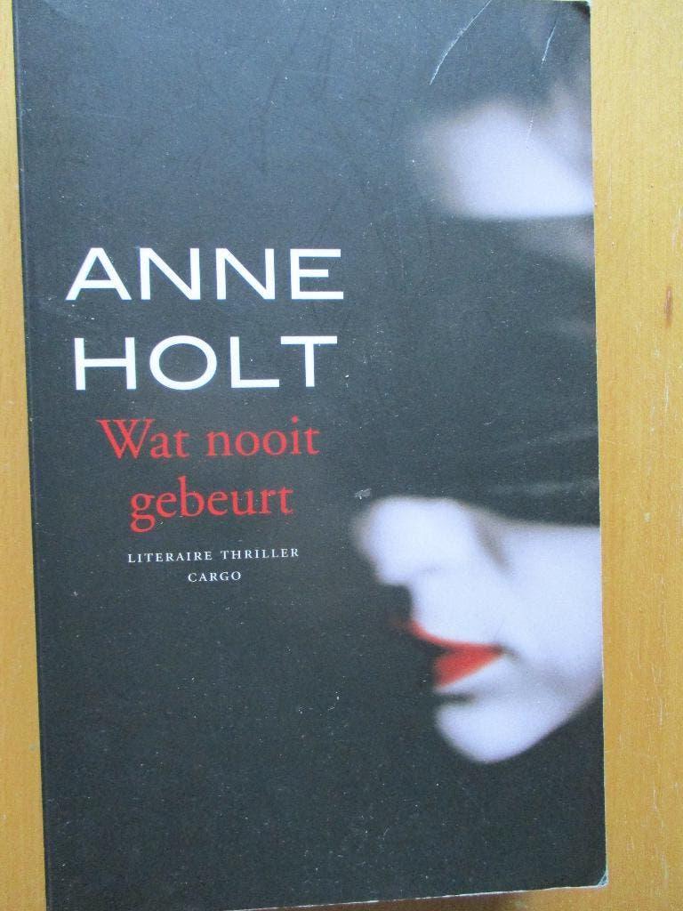 Anne Holt "Wat nooit gebeurt"., Boeken, Anne Holt, Scandinavië, Ophalen of Verzenden, Zo goed als nieuw