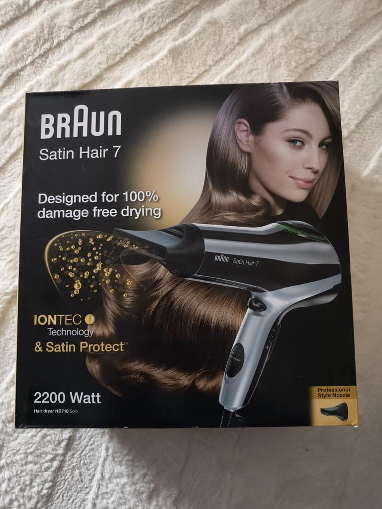 Braun Satin Hair 7 föhn - Nieuw in doos, 2200 Watt, Ophalen of Verzenden, Nieuw, Haarverzorging