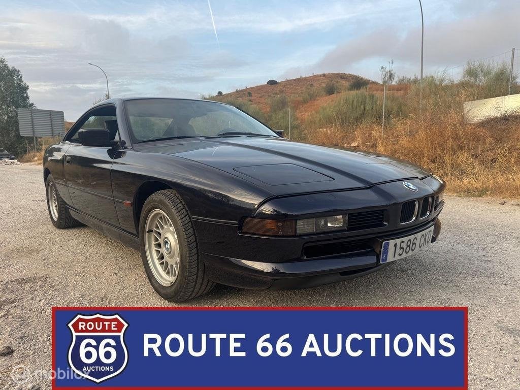 BMW 840Ci | 1995 | Route 66 Auctions, Overige carrosserieën, Zwart, Bedrijf, Handgeschakeld