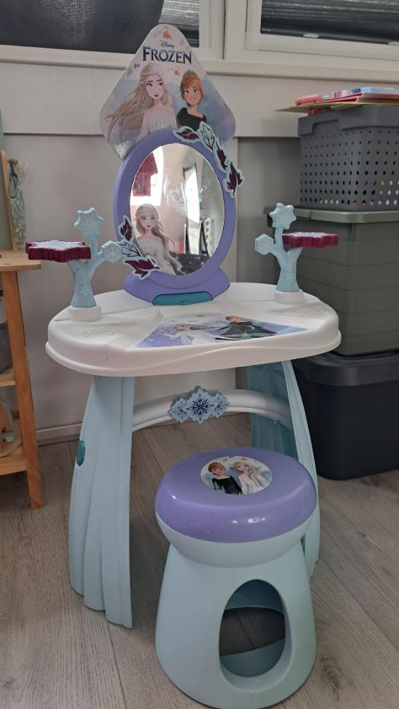 Kinderkaptafel van Frozen, Ophalen, Zo goed als nieuw