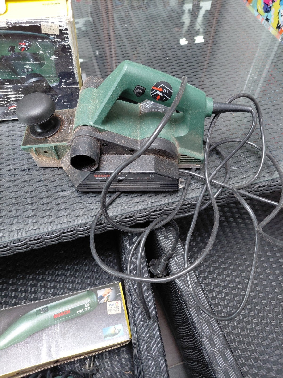 Bosch PHO 25-82 Schaafmachine (stofzak ontbreekt), Ophalen of Verzenden, Gebruikt