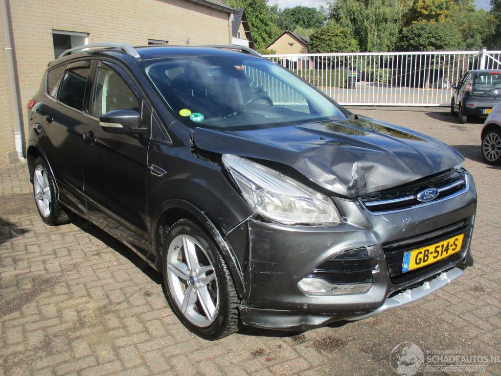 Ford Kuga 2.0 TDCI Tianium ST REST BPM 1400 EURO !, Ford, Zilver of Grijs, MPV, 1997 cc